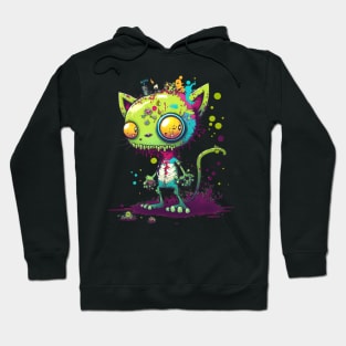 Zombie Cat Hoodie